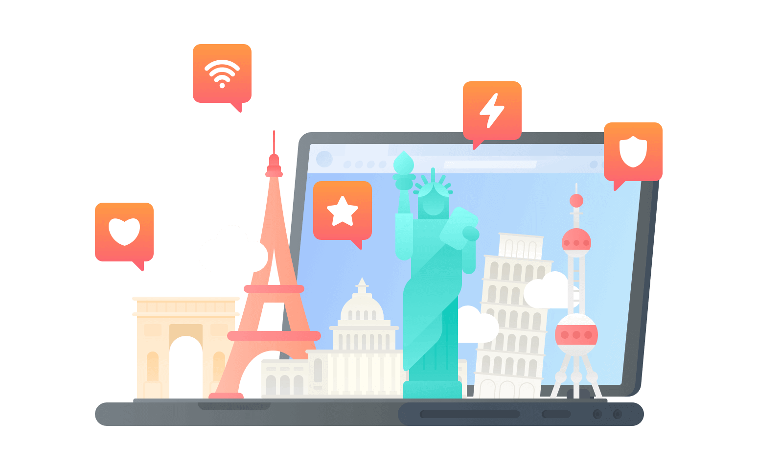 国外旅游连接到中国的加速器 - 海龟VPN